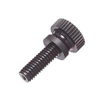 Essentra Components 091032050TB ກຸມນິ້ວມີລັກສະນະລະດັບກຸມນິ້ວ Knurled, ກະດູກ #10-32, ຍາວ 1/2