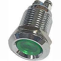 Mallory Sonalert FL1M-12CA-1-G110V ອິນດິເຄເຕີ LED ເຂັມສີຂຽວ 12MM ແນວກະດູກ 110VAC/DC
