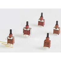 E-Switch 800AC1BLKCAP ປຸ່ມກົດປ່ຽນສະຫນາມປຸ່ມດຳ