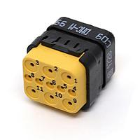 DEUTSCH - TE Connectivity DMC-M99-01PNE ຕົວເຊື່ອມມິລລິຕາຣີຮູບສະແກນ DMC INS P 11C 5#22 6#16 N WC E