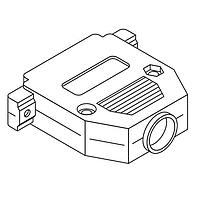 Kobiconn 156-2025-EX EMI/RFI ປົກກະໂປງຫຼັງ 25C ປິດກັນດ້ວຍເຄື່ອງປອງເປັນພລາສຕິກ