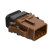 Amphenol SINE Systems ATM06-08SD-SR1BN ຕົວເຊື່ອມຕໍ່ 8 ຂາຍກັບ Pos D ມີການປົກປ້ອງການດຶງ