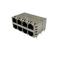 Adam Tech MTJG-8-88JX1-V-FSG-PG-L16-M310C ປຸ່ມຕໍ່ເຊື່ອມມູນ 8 ຕຳແໜ່ງ ປຸ່ມຕໍ່ເຊື່ອມ MODULAR