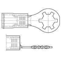 Molex 19077-0023 ວົງແຫຼມ SRB-S-829-08