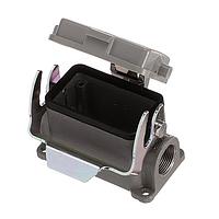 AMP Connectors - TE Connectivity T1620103216-000 ຝາກັບ Hood 9MM L 54MM H PG2x16 ທາງເຂົ້າດ້ານ