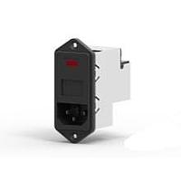 Corcom - TE Connectivity PM000DH3B ປະຕູເຂົ້າ 3A DUAL FUSE ຕິດຕັ້ງແບບຕັ້ງໂດຍຕົວແຂນ