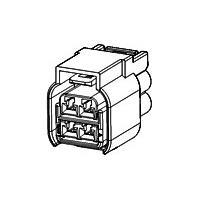 AMP Connectors - TE Connectivity 936254-2 ຮາວຊິ້ງ MCP-E SLD 4P PLUG ASSY BLK
