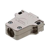 Molex / FCT 173111-0060 ປົກປ້ອງການຕົກຫຼຸດ Strain Relief Backshell METALIZED HOOD