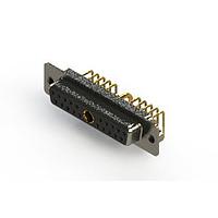 EDAC 630-21W1640-1N2 ຕູ້ຕິດຕໍ່ D-Sub ປະສົມມຸມຂວາ ຕູ້ຕິດຕໍ່ພະລັງງານ Combo D-Sub