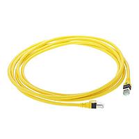 HARTING 09474747167 ສາຍສະເພາະ Cat 6 RJ Industrial RJ45 DualBoot, Cat6 PUR ເຫຼືອງ, ບໍ່ມີຮາລອກຈອນ, 3.25m