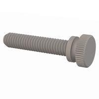 Essentra Components 0931218150T ກຸມສະກຣູບມີລູດ Knurled Thumb Screw, 5/16-18 Thread, 1 1/2 Lg
