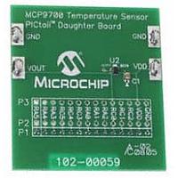 Microchip Technology MCP9700DM-PCTL ຕິດຕາມອຸນຫະພູມ Temp-to-Vltg Conv PICtail Demo BRD