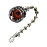 Trompeter / Cinch Connectivity Solutions RFI75-2-D4 ເຄື່ອງສົມບັດ TRB JK RFI Cap ມີສາຍທອງ 2.5"