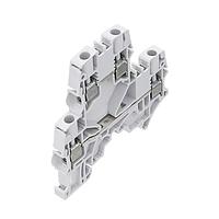 Entrelec - TE Connectivity ZS6-D2 ບລັອກຂໍ້ຕໍ່ຜ່ານ Feed Through Terminal Block Aut SNK Screw