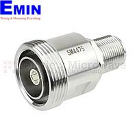 Fairview Microwave SM4475 Bulkhead 7/16 DIN Female to N Female Adapter (6 Ghz, IP67 UnMated)