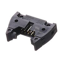 Omron Electronics XG4A-1035 ປຸກຕໍ່ສາຍແບບແກ້ວ Flat Cable Connectors Plug ShortLock 10P RightAngle 1Polarize