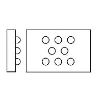 STMicroelectronics M24M01-DFCS6TP/K EEPROM 1Mb ບັນທຶກລໍ່ຊັ້ນ IAC ບັດ 1 MHz 1.7 ຫາ 5.5V