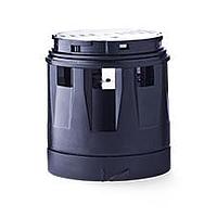 Auer Signal 910520405 ພາຍໂຊ ບັດເຊີ PC7ZI ໂມດູນຫຼາຍໂຕນ ເລືອກ 1 ຈາກ 8 ໂຕນຕ່າງໆ ຜ່ານສະຫນັບ DIP 24 V AC/DC, ສີດຳ