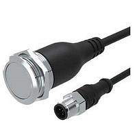 EAO 82-665A.1000 ປຸ່ມກົດຕ້ານການທຳລາຍ.momentary.22mm.ເຫຼັ້ມເຫຼືອດສະຫຼອງ SUS 316L.ພື້ນຜິວ/ແກ້ວ.Ag.ສາຍສະເພາະ 200mm ມີຕູ້ M12