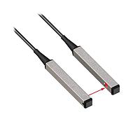 Banner Engineering PLIS-1 ເສັ້ນໄຟເບີອອບຕິກເປັນເສັ້ນໄຟພລາສຕິກ, ໂມດຕໍ່ກັນ; ຂະໜາດເຄີ: 0.5 mm; ຄວາງເສັ້ນໄຟ 2 m; ເລນສ໌; ຕັດຟຣີ