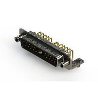 EDAC 629-21W1240-1ND ຕູ້ຕິດຕໍ່ D-Sub ປະສົມມຸມຂວາ ຕູ້ຕິດຕໍ່ພະລັງງານ Combo D-Sub