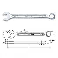 TOPTUL AAEB1515 ການປະສົມປະສານມາດຕະຖານ (15mm)