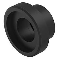 EAO 14-958.0 ຝາປຸ່ມສະຫນອງ / ຝາປຸ່ມສະຫນອງ ຝາດ້ານໜ້າ, 50 mm, 40 mm, ສີດໍາ, ອາລູມິນຽມ