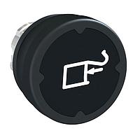 SCHNEIDER ZB4BC28040 ປິດ 22MM HARSH PB, ສີດຳ ມີການທຳສັນຍານ