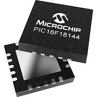 Microchip Technology PIC16F18144-E/6N MCU's 7KB Flash, 512B RAM, 128B EEPROM, 12b Diff. ADCC, 2x16-bit dual PWM