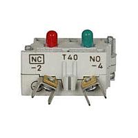 Eaton 10250T40EC 1 NO - 1 NC 1NO-1NC ລັອກິກ LVL AMB Cont blck SPADE TE