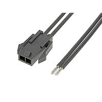 Molex 214753-1021 Discrete Wire Micro-Fit 3.0 SR P-S 2CKT 150 MM Sn