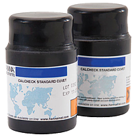 HANNA HI96701-11 ມາດຕະຖານການກວດສອບ chlorine CAL ຟຣີ (0.00 - 5.00 mg/L (ppm))