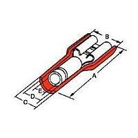 Molex 19002-0023 Quick Disconnect .205X.032FM.FIQD AVI K. T CARRY (AA-5285Z