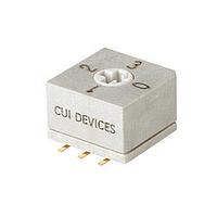 Same Sky (formerly CUI Devices) RDS6-4S-1065-SMT-TR ສະຫນັບ DIP 4 ຕຳແໜ່ງ ຕິດຕັ້ງພື້ນ 2.54 mm ລະດັບການກົດຂ້າມ Flush Cross Actuator