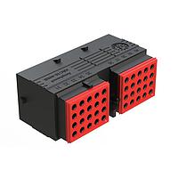 Amphenol SINE Systems ARC18-40SB-P013 ຫົວຂໍ້ 40 ຕຳແໜ່ງ, ປລັກ, ຕິດຕໍ່ປະຕູ, ຂະໜາດ 16, ນັ່ກສອງສະເພາະ, ການປິດດ້ານໜ້າທີ່ຜູກຕໍ່, ກະແຈ B