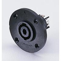 Switchcraft HPCPR42F1 ຕູ້ຕໍ່ລະບົບລະບົບລະບົບລະບົບ 4 PIN PANEL CON RND .187 FASTON