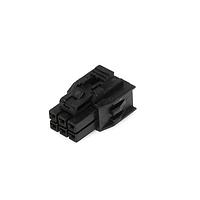Molex 105308-1206 ຮູງຮັບ Receptacle NanoFit TPA Recp Hsg ສອງແຖວ 6Ckt ສີດຳ