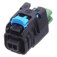 Aptiv 35023456 ຕົວເຊື່ອມຕໍ່ລົດຍນຕະຫລາດ 2 ທາງ ຍິງ GTS SensoMate Series ສີດຳ CONN