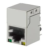 Bel Magnetic Solutions V890-1RX1-A1 ມັກເຕິກແຈັກ MagJack 1000BaseT