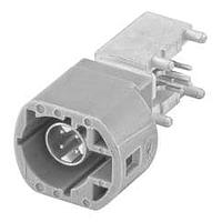 Rosenberger D4S2UL-40MA5-O ຕູ້ຕໍ່ PCB ມຸມຂວາ ປລັກ PCB ມີກະແປງ T&R ສີຂຽວໃຈ