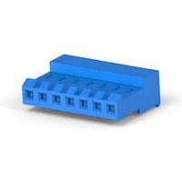AMP Connectors - TE Connectivity 3-640430-7 ການປະກອບ Receptacle 7 POS RECPT 26 AWG