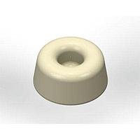 3M Electronic Specialty SJ-5009 (WHITE) ບັມເປີ DEPRESSED CIRC WHT 24 PER PAD
