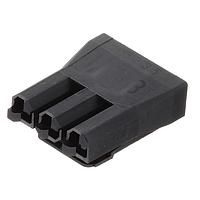 Molex 43335-2003 ກອງຢູ່ຮັບສະຕິກແບບແຜ່ນມີດ Rcpt Hsg 3 Ckt V-0