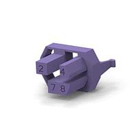 AMP Connectors - TE Connectivity 2-100526-0 ລະຫັດການລະຫັດ REC CODE KEY B-PLANE HM
