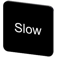 SIEMENS 3SU19000AF160EF0 ປ້າຍປະກັດ, ປ້າຍປະກັດ INSCR. ຊ້າ, ສີດຳ 22 X 22MM, ຊ້າ