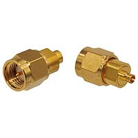 Johnson / Cinch Connectivity Solutions 134-1001-002 ຕົວແປ RF - ລະຫວ່າງຊຸດ SMAPlug ເປັນ SMPM Jack