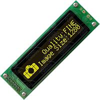 Matrix Orbital LK202-25-IY LCD Character Display Modules ພື້ນຫຼັງສີດຳ ຕົວອັກສອນສີເຫຼືອງ