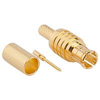 Amphenol RF 252103-75 ຕົວເຊື່ອມ MCX ST CRIMP PLUG 179/U ທອງ 75 OHM