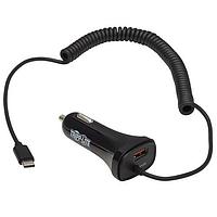 Tripp Lite U280-C02-30W-C6 ຕູ້ຊາວແບດເຕີຣີ DUAL-PORT USB CAR CHARGER, 30W