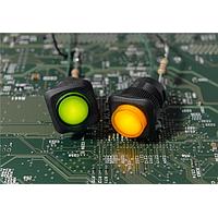 E-Switch RP3508BBLKYELNNS ປຸ່ມກົດສະຫນອງ SPST ILLUM